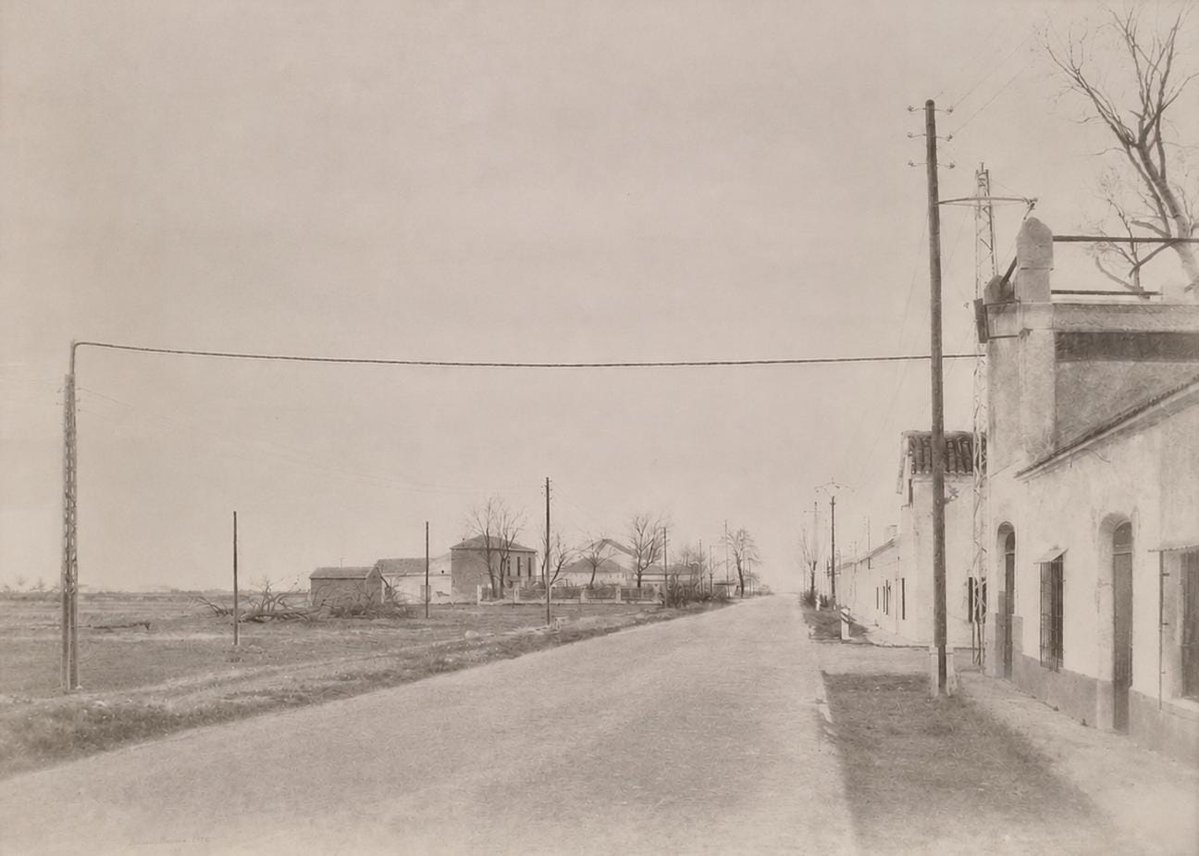 MuseoMurec's tweet photo. 👨🎨 María Moreno (Madrid, 1933-2020).
🖼️ ‘Carretera de Záncara’ (1976). Lápiz sobre cartulina. Brockstedt Gallery Berlin. © María Moreno, VEGAP, Almería, 2026
📍 Sala de Exposiciones Temporales I.
#Murec #MariaMoreno #Realismo https://t.co/1cTfeqcmQm