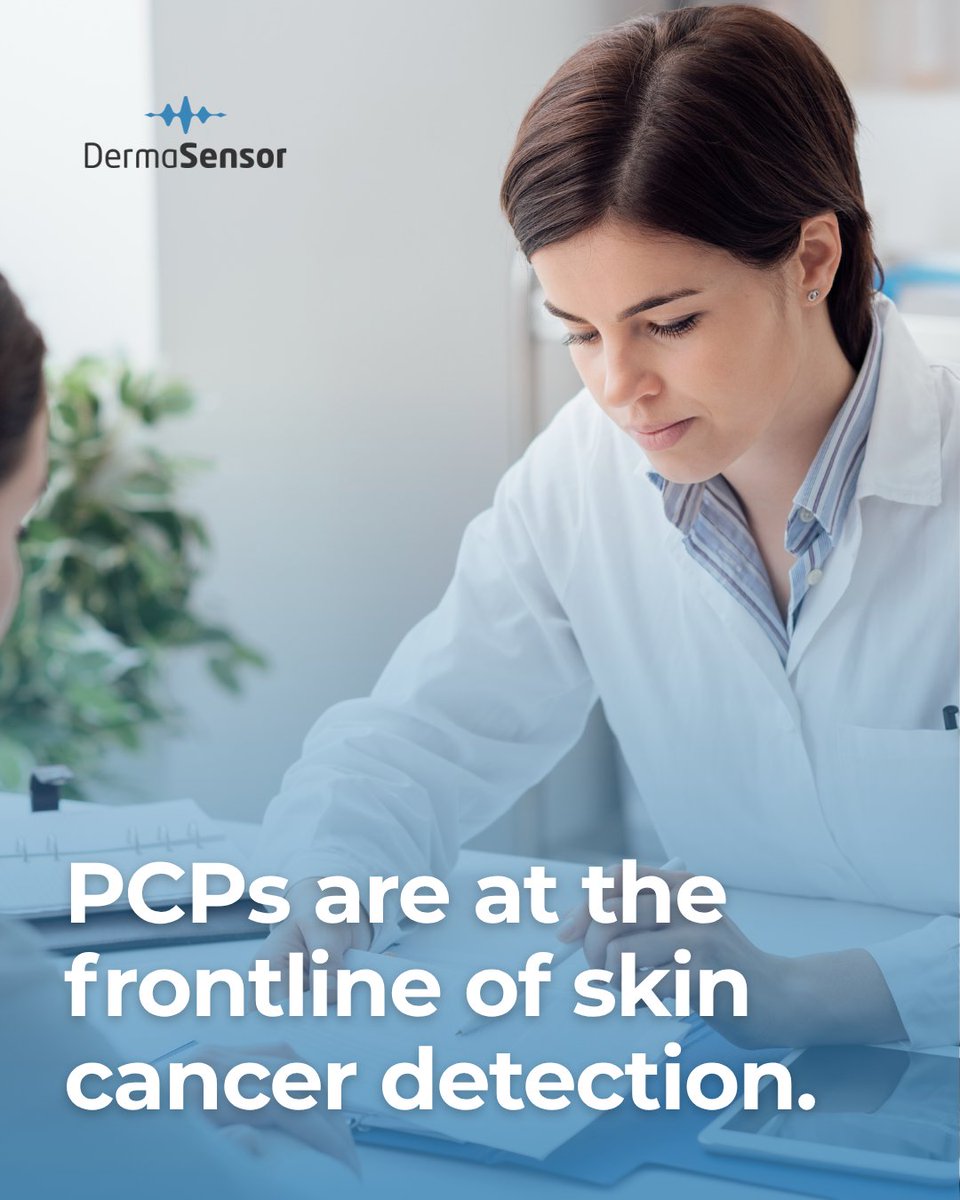 DermaSensor's tweet photo. Primary care is often where suspicious skin lesions are first noticed. DermaSensor brings objective, real-time data into the exam room to support risk assessment when it matters most. Learn more via the link in bio. https://t.co/VZaMxb2iXs
