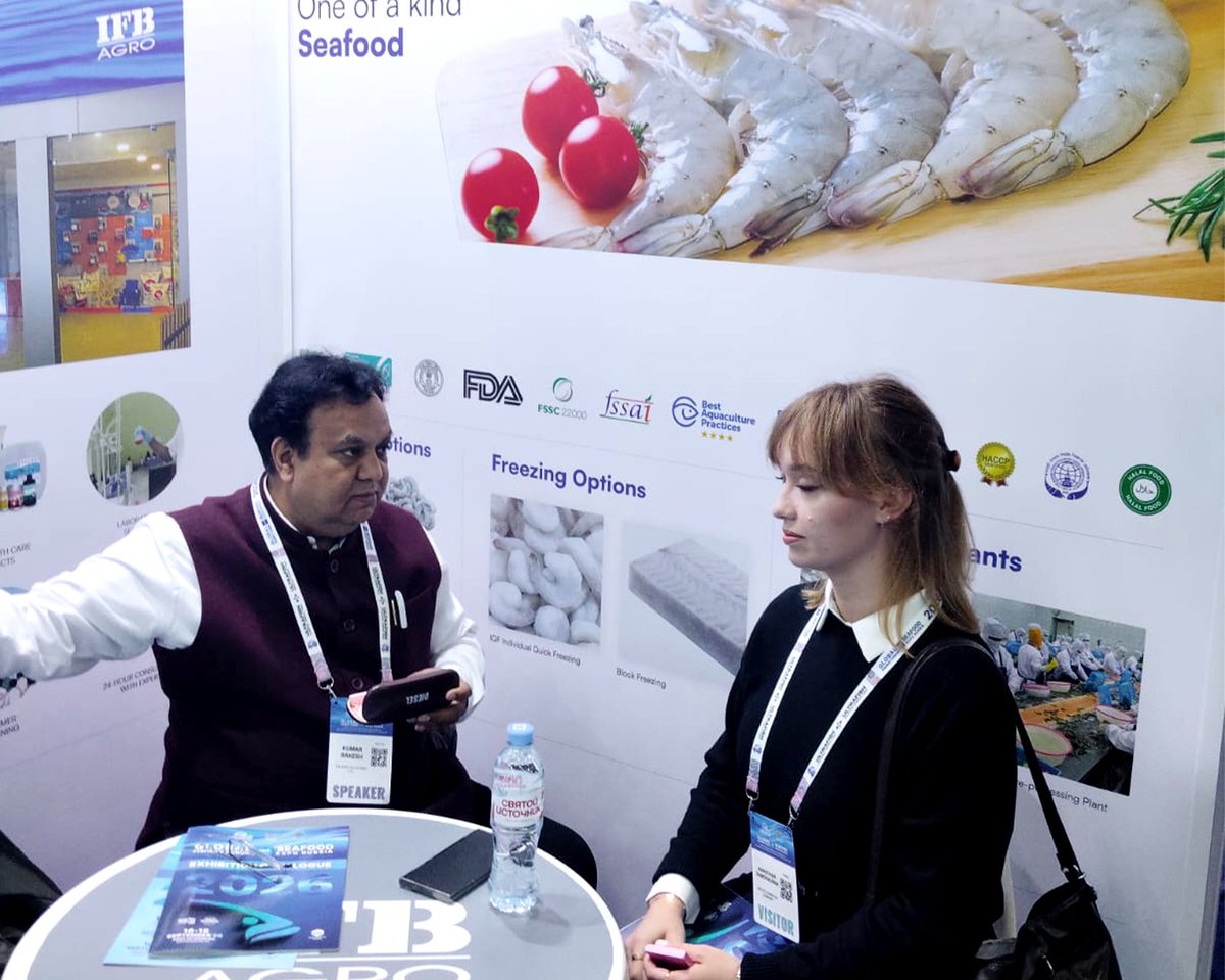 MPEDACOCHIN's tweet photo. #MPEDA #SER2026 #SeafoodExpoRussia2026 #MPEDApavilion #Seafood #IndianSeafood #GlobalTrade #Fisheries
@DoC_GoI
@FisheriesGoI
@Min_FAHD
@MOFPI_GOI https://t.co/wwNAYfxSNd