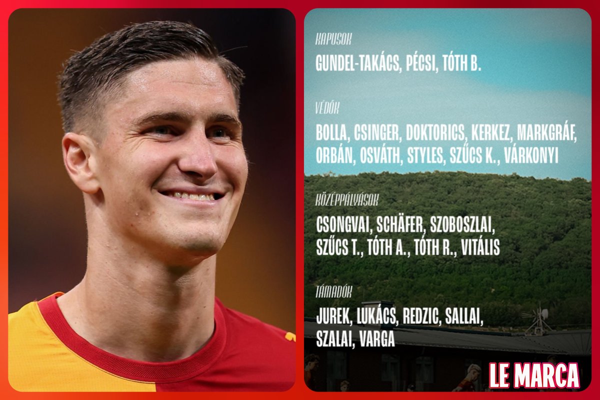 lemarcaspors_'s tweet photo. 🇭🇺 Roland Sallai, Milli Takım'a çağrıldı. https://t.co/wGJ6hFrqVd
