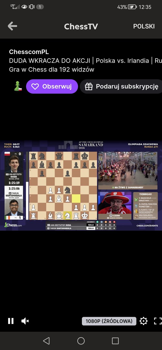 krauza_tomasz's tweet photo. Miło widzieć takie obrazki.
#chesscom https://t.co/rMRZIkeVxt