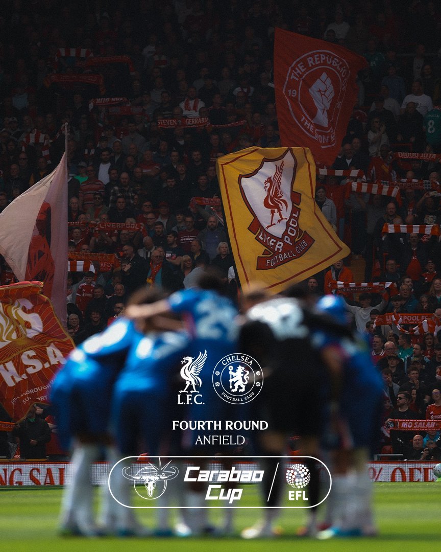 CFC_Izu's tweet photo. One certain thing that will happen in this match up is that one of these two giants will get knocked out of the Carabao cup. But that certainty is that it definitely won't be Chelsea.

Blues for life, always! https://t.co/dydNZE0jS4