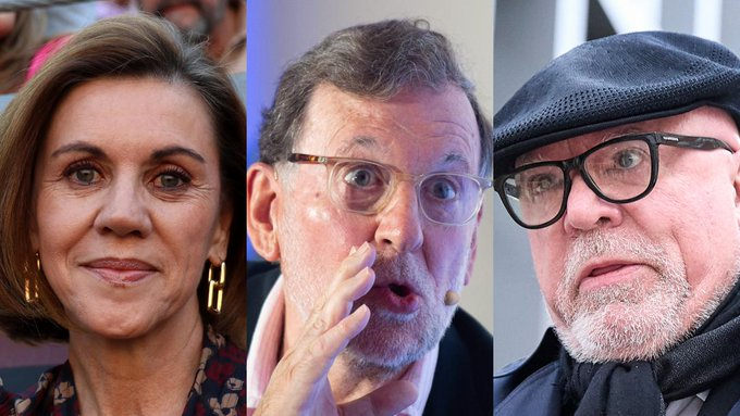 Antonperilon's tweet photo. TRES delincuentes TRES.
Pero hay muchos más.
Por ejemplo, las y los jueces, que se nieguen a imputarlos y a condenarlos.
Todas y todos sabemos lo que estos TRES han dicho y hecho.
NO puede ser que sean los jueces/zas, las únicas que no se hayan ENTERADO.
¡NO + PREVARICADORES/AS! https://t.co/ZIf9swgDDH