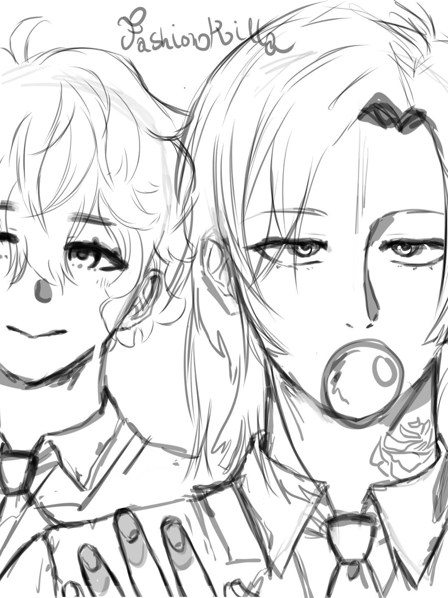 Icarity's tweet photo. Maybe the wip was better idk 
#kainesstwt #kainess #kins #bllk #bluelock https://t.co/RKUoQBk2EK