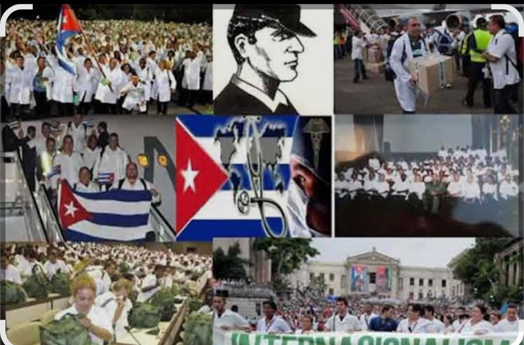 MirtaBenit58880's tweet photo. "El internacionalismo es una de nuestras banderas más sagradas,y desarrollamos nuestra conciencia internacionalista en la práctica del internacionalismo"...

#FidelPorSiempre
#CubaPorLaVida
#CubaCoopera https://t.co/TX03oKnMIL