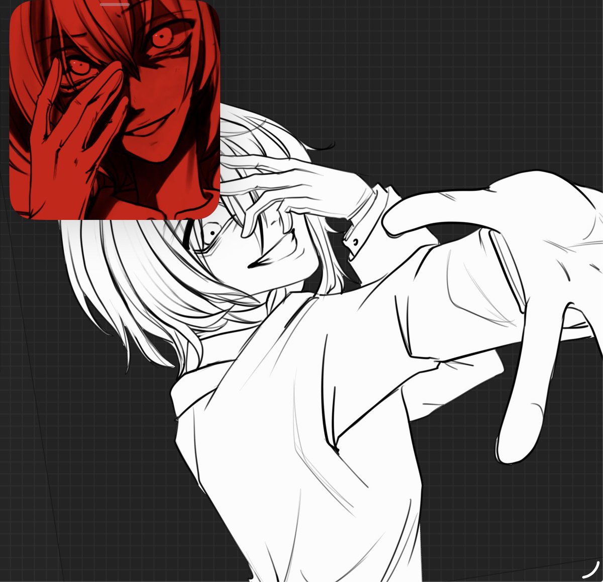lornseraph's tweet photo. wip🐦‍⬛

#persona5 #ペルソナ5 https://t.co/U98OSGQKNt
