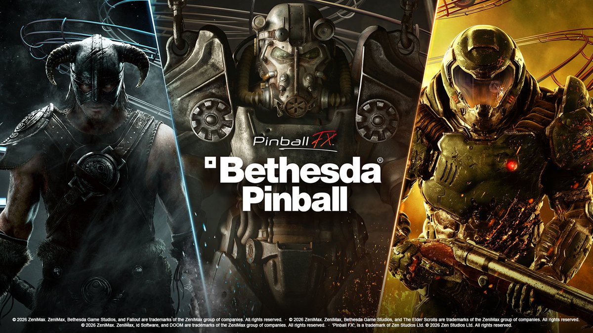 zen_studios's tweet photo. Tokyo Game Show on PlayStation!🔥

Save big on amazing Pinball FX tables and packs, including Bethesda® Pinball, Williams™ Pinball Volume 7, Star Wars™ Pinball Collection 1, and more.

🎮 Up to 50% OFF:  https://t.co/zfIfmEYLFm 

#PinballFX #Sale https://t.co/UiYmK8IZRH