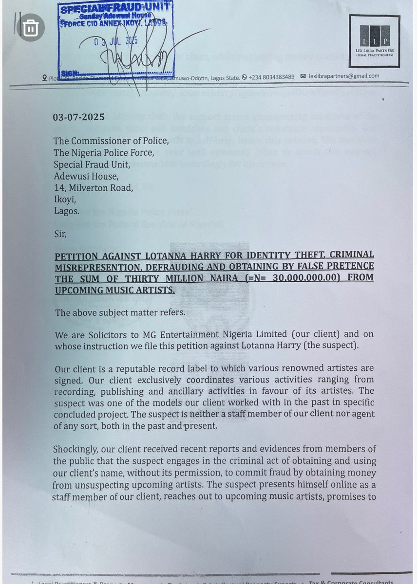 MavinRecords's tweet photo. THE PUBLIC IS HEREBY ADVISED NOT TO ENTERTAIN ANY SUCH COMMUNICATION OR PURPORTED REPRESENTATION FROM OR BY THE SAID INDIVIDUAL.

WE FURTHER INVITE ANY PERSON WHO MAY HAVE HAD DEALINGS WITH, OR WHO MAY HAVE BEEN APPROACHED BY, THE SAID INDIVIDUAL IN CIRCUMSTANCES INVOLVING PURPORTED MISREPRESENTATION OR UNAUTHORIZED SOLICITATION OF FUNDS, TO COME FORWARD AND PROVIDE ANY RELEVANT EVIDENCE, INCLUDING RECEIPTS, PAYMENT RECORDS, CORRESPONDENCE, CONVERSATIONS LEADING UP TO ANY PAYMENT DEMANDS, OR OTHER SUPPORTING DOCUMENTATION, WHERE APPLICABLE.

PLEASE DO NOT HESITATE TO CONTACT US DIRECTLY THROUGH OUR VERIFIED OFFICIAL CHANNELS!