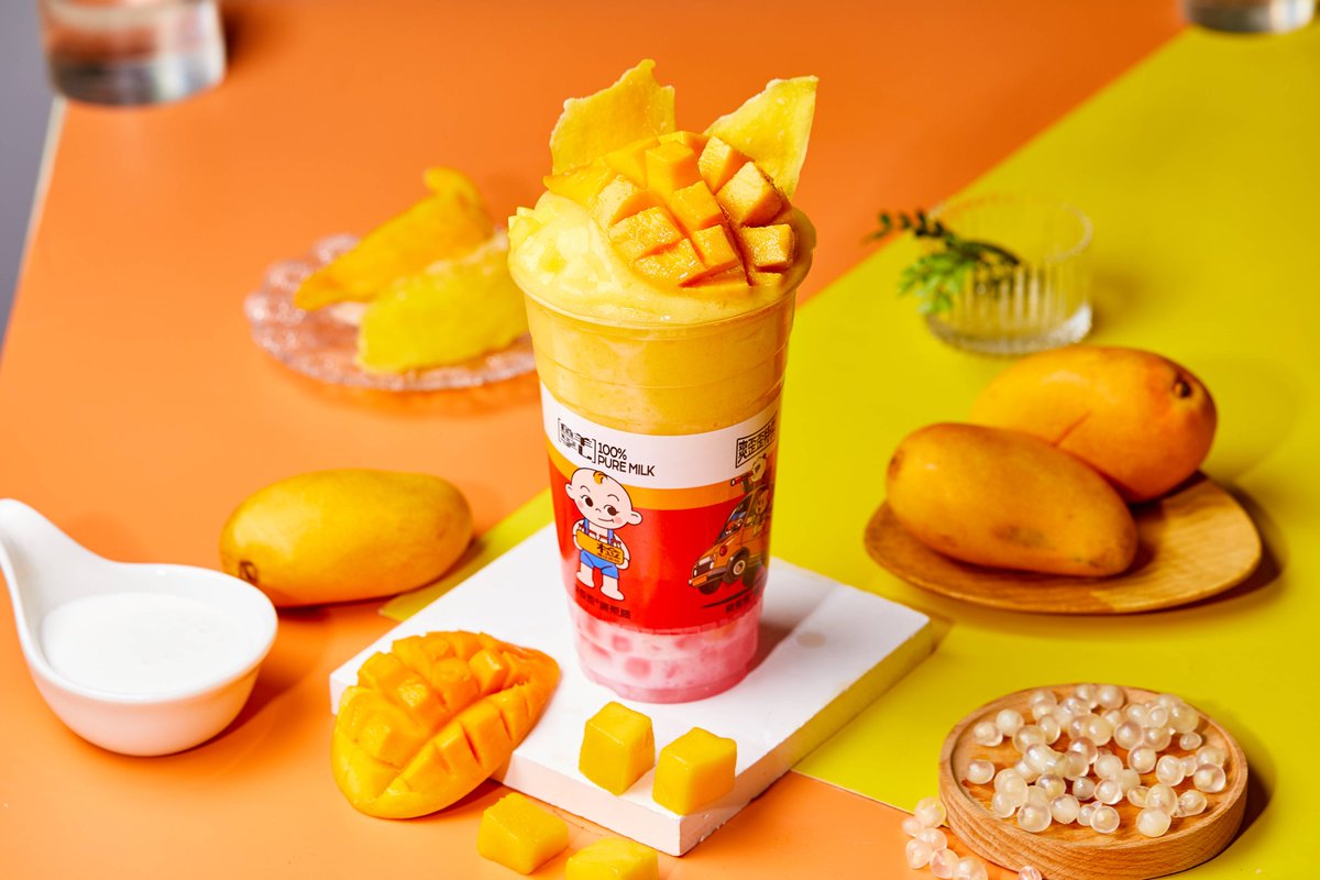 falck434888's tweet photo. Beat the heat in 2 mins! Blend iced mango, coconut water u0026 a squeeze of lime for a tangy-sweet mango slush. Sip this frozen refreshment ASAP!， https://t.co/uAowYb61GI