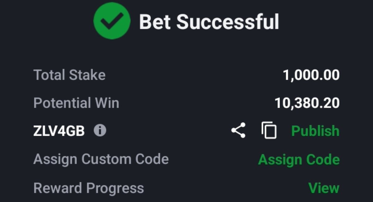 Big_Strategic's tweet photo. 10 odds rollover
1k to 1 Million in 3 days
Bet 1 https://t.co/7CsjsRKvPy
