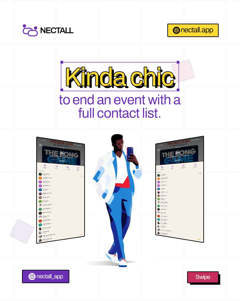 nectall_app's tweet photo. Try Nectall Today. https://t.co/G1t4fAsfkS