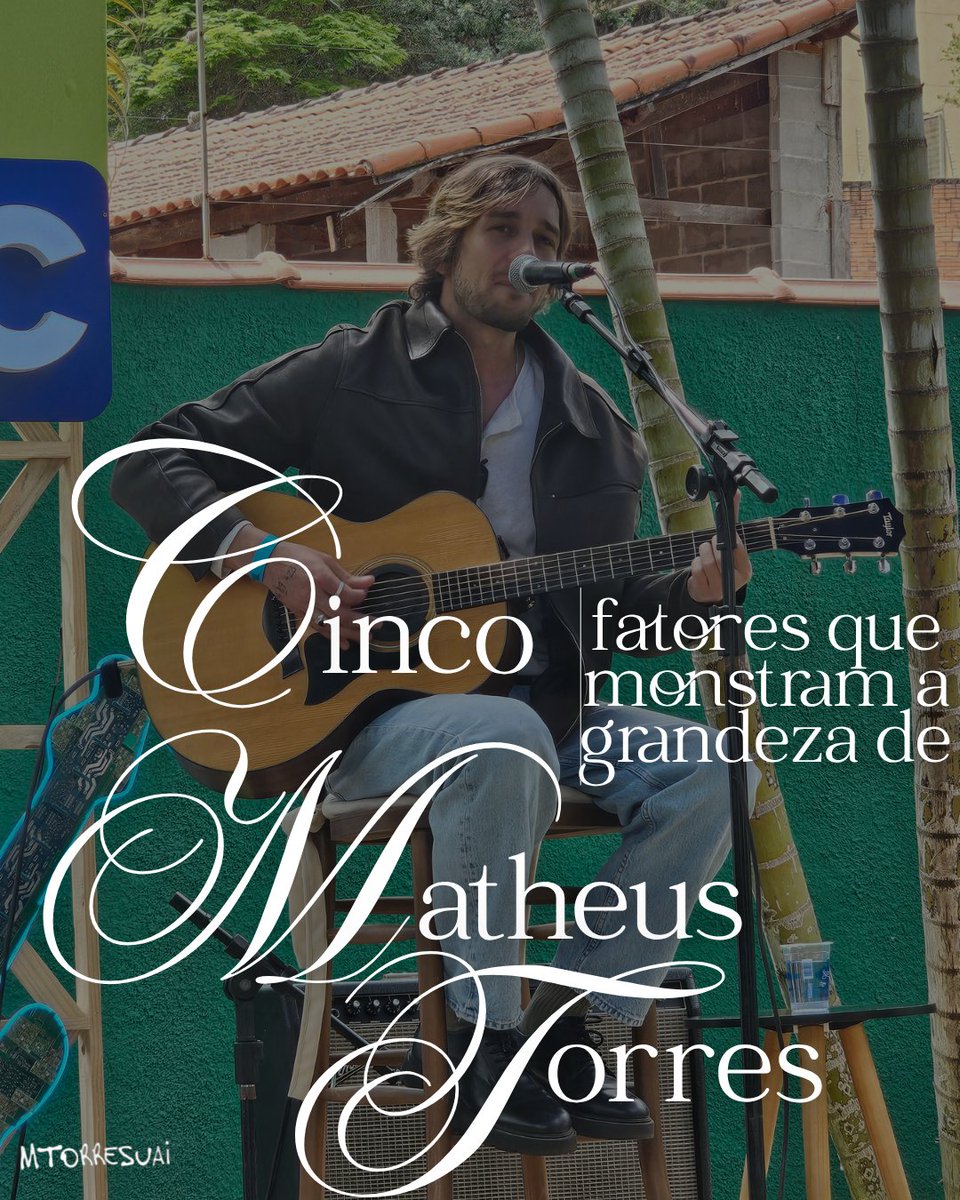 mtorresuai's tweet photo. Matheus Torres @umadocemaresia é uma potência um artista talentoso,  vem encantando um público cada vez mair com suas produções,performances e se consolidando no mercado musical
No palco costuma promover um show espontâneo e afetivo se conectando com os fãs através de sua música. https://t.co/rDblGnpMP6