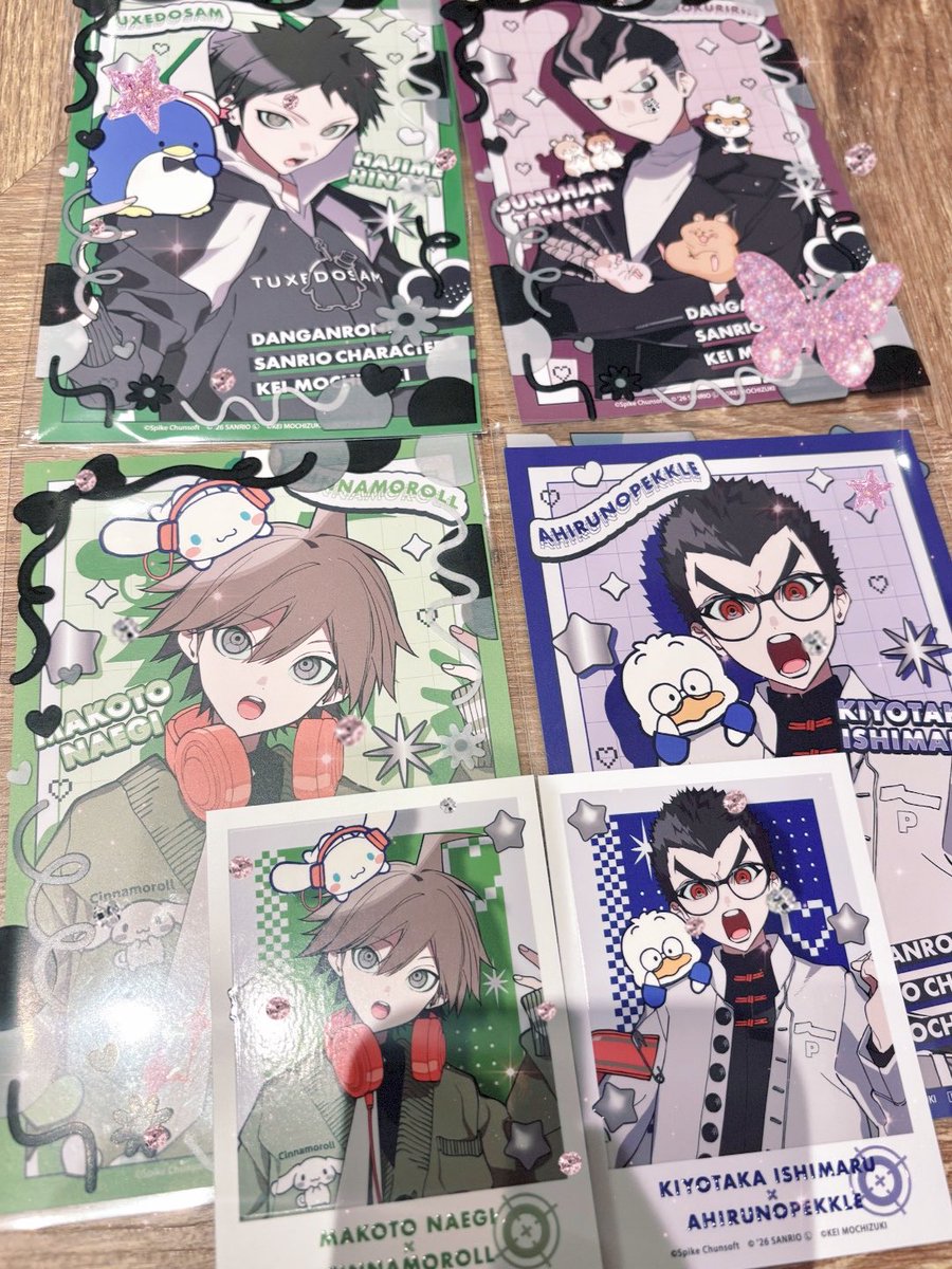 enoji_e's tweet photo. 交換&amp;お譲りいただけたので、推しカプの苗石ﾁｬﾝと日眼ﾁｬﾝが揃いましたわーい(ᴖ ̫ᴖ  )♪ https://t.co/8qGrfeACZG