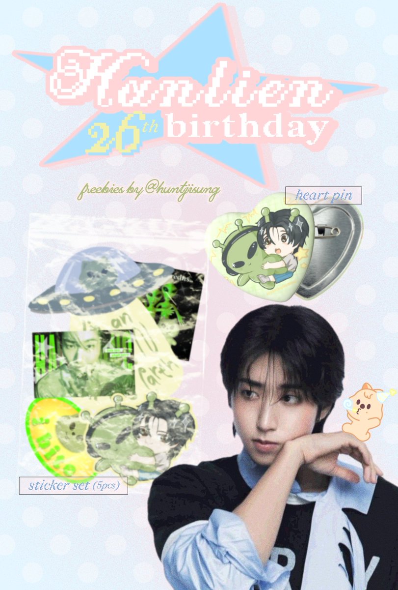 huntjisung's tweet photo. .𖥔 ݁ ˖ִ 🛸 HANlien of The Town 👽 ༄˖°.
   birthday freebies by @huntjisung 

👽 19th Sept @ Cups Coffee (sesi 3)
👽 Just say hi to claim 
👽 Let me know for a trade!

. . . See you there, Hanners ¡ 🎸 

[likes &amp; rt will be appreciated] >__<
#HANinEverySeason #HANWrittenWithLove https://t.co/vgfwsDMErf