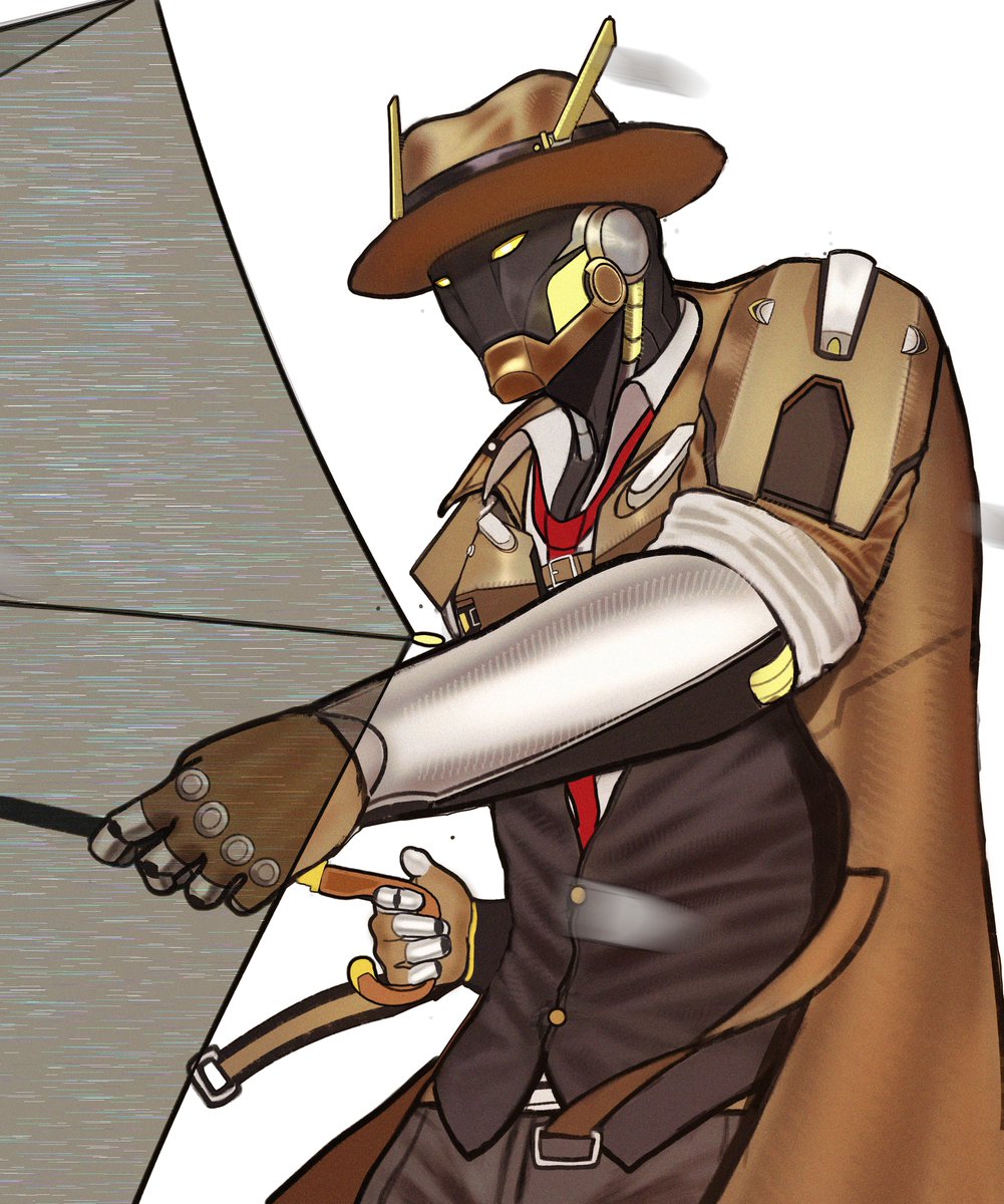 VrwHung's tweet photo. It would be really cool if his umbrella worked just like the one in the Kingsman movie
#overwatch #overwatchfanart https://t.co/3wjEcUYRok
