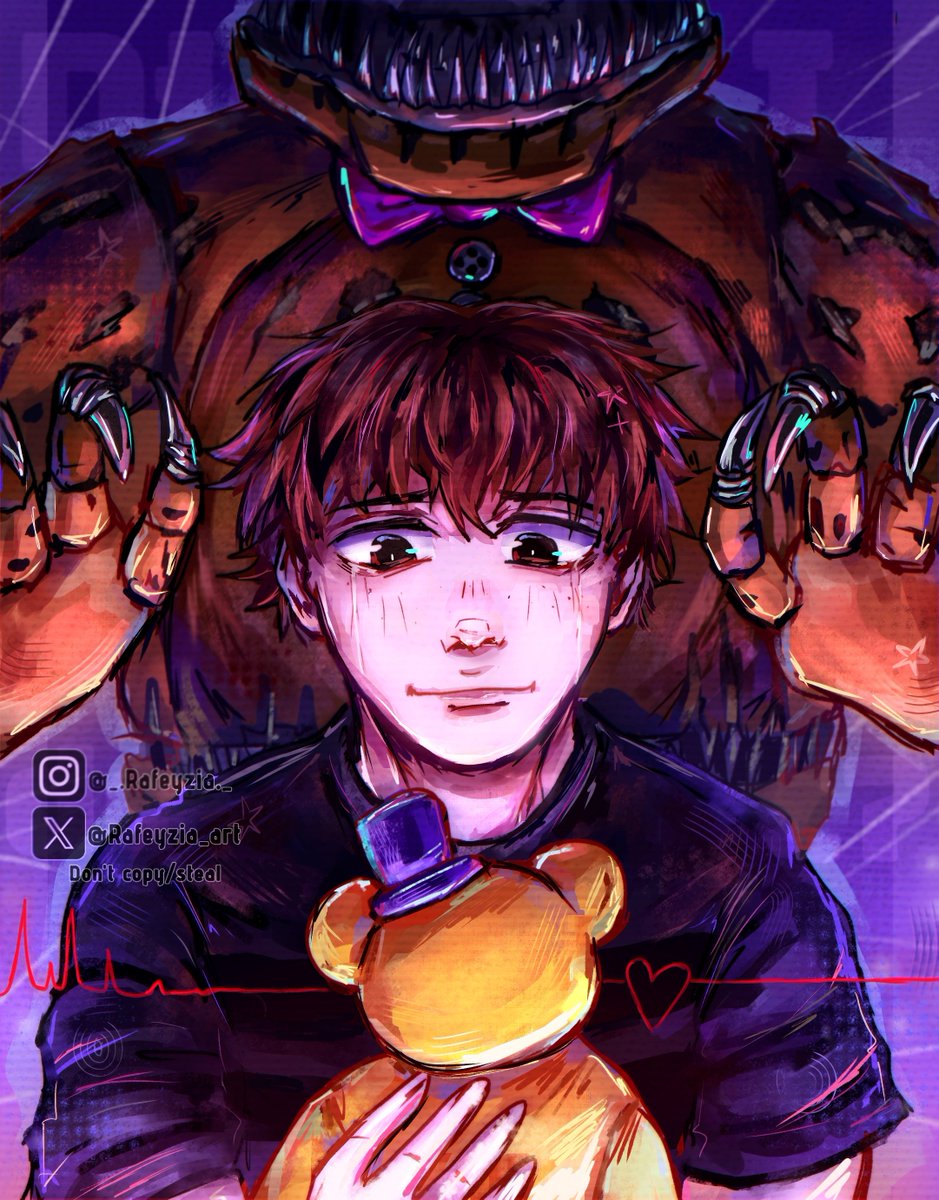 Rafeyzia_art's tweet photo. A monster, but not to him ❤️🩹
-
#fnafart #fivenightsatfreddysart #fnaffandom https://t.co/6wy5suTYDz