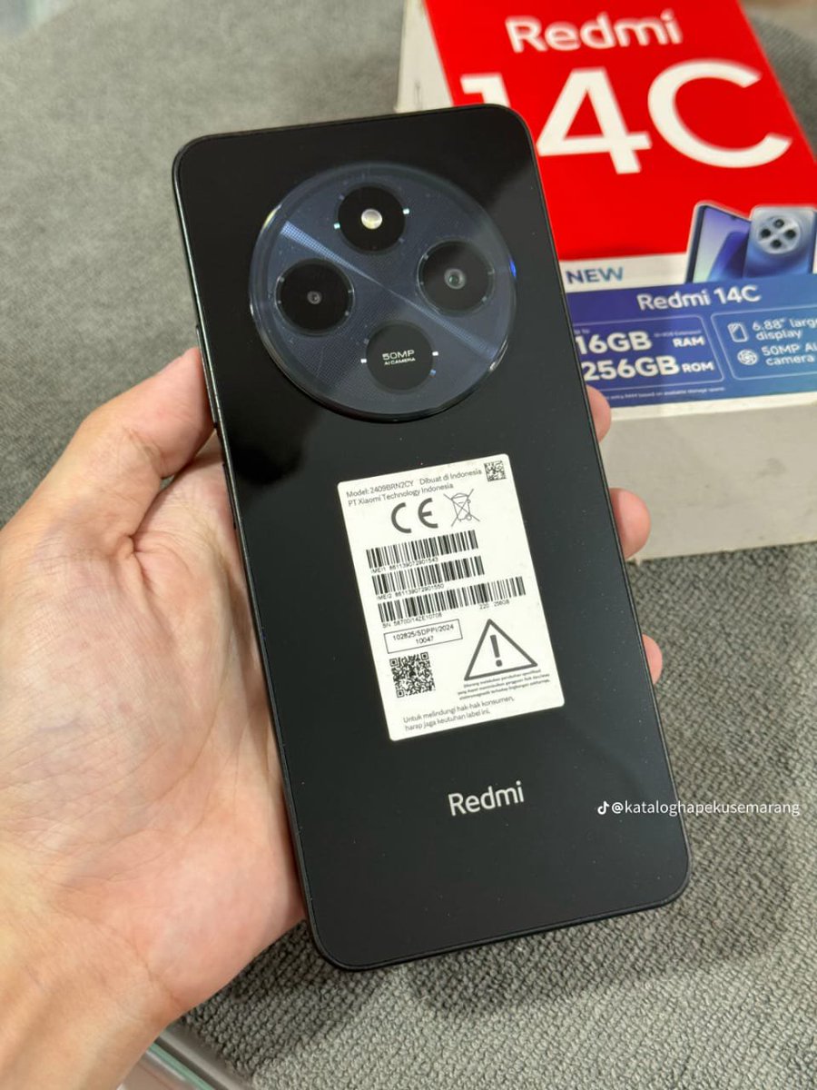 OCMALLIED's tweet photo. 🔥 NOW AVAILABLE FOR SALE 🔥

📌 LISTING: Redmi 14c

✅ Condition: Neatly used 
✅ Carton and receipt available 
✅ Urgent money needed 

💰 Price: ₦125k

📍 Location: Oko, Anambra state
📩 Interested? Send a DM
📞 08073011783

💼 OCM ALLIED BUSINESS HUB
✅ CAC Registered https://t.co/eTKsazLXzs