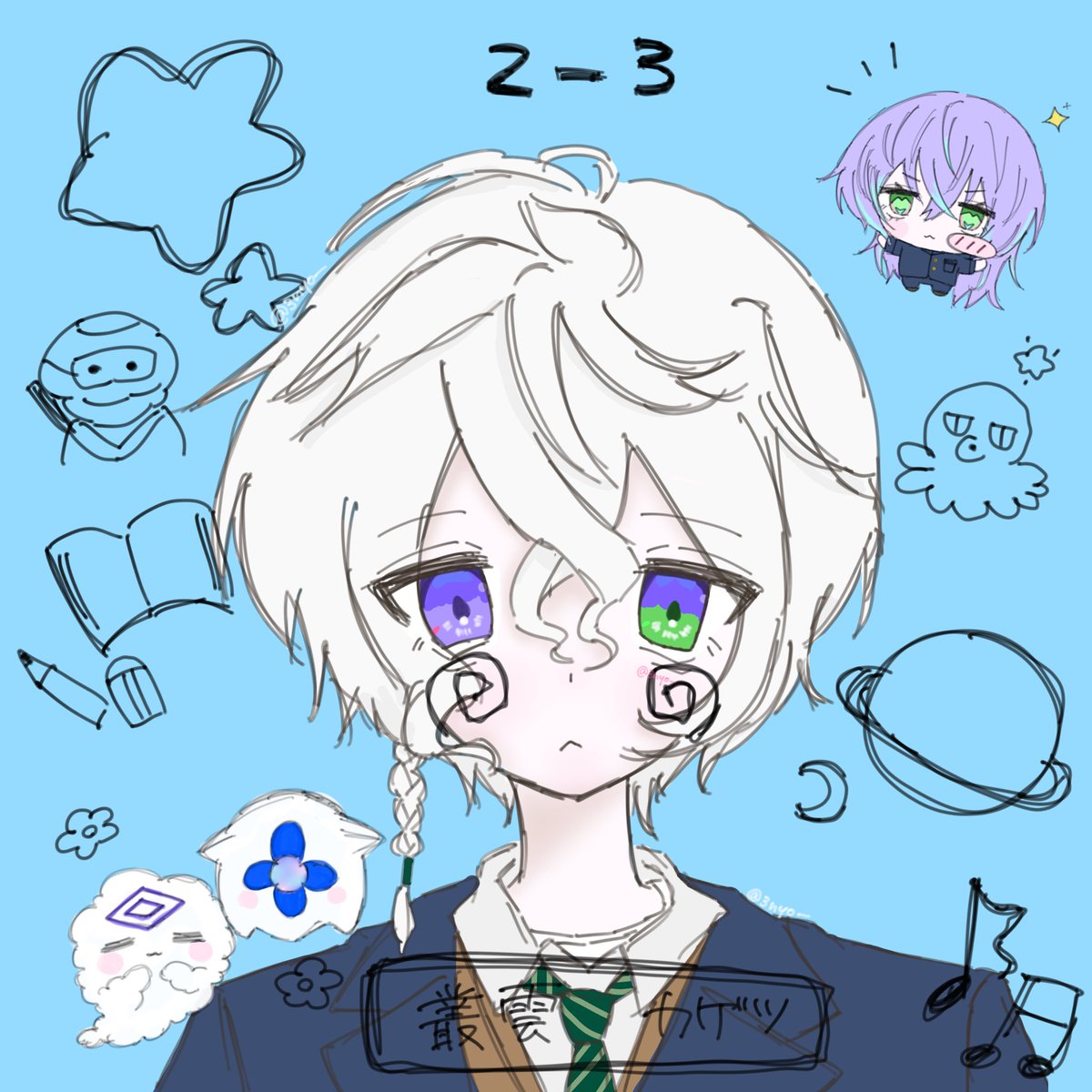 3nyo__'s tweet photo. #ショウゾウ画  #叢雲掲示板 https://t.co/gqrFR7Ff6l