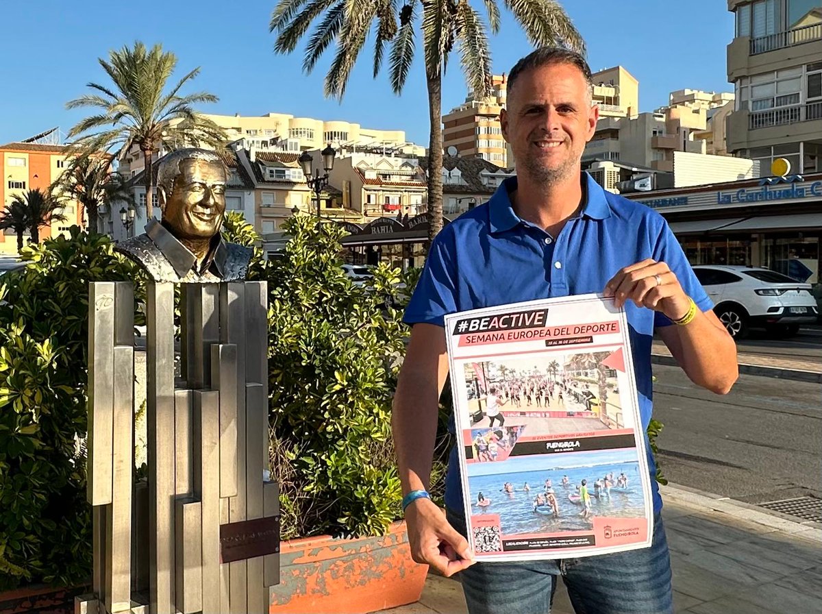 apdeportivosmlg's tweet photo. 🤸‍♀️ @fuengirola celebra la Semana Europea del Deporte #BeActive con 22 actividades del 23 al 30 de septiembre.

La plaza Pedro Cuevas acogerá clases gratuita de Pilates, Tai Chi, Qi Gong, Zumba y Gimnasia de Mantenimiento, además de más propuestas en otros puntos de la localidad. https://t.co/uc0dx3Fsh3