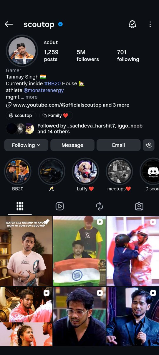 Henrii033's tweet photo. 5 MILLION ON INSTAGRAM! 🔥👑
Congratulations ScoutOP on another massive milestone! ❤️‍🔥
While you're busy making moves in BB, the numbers are going crazy outside! 🚀
5M done, **10M soon — and MORE INCOMING!** 🦅🔥

#ScoutOP #ScouArmy #Bigboss20 #Bigboss #BB20 https://t.co/DsYK1betnZ