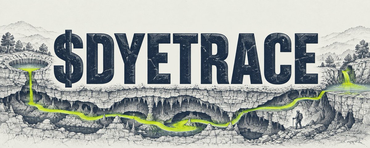 DyetraceHQ's tweet photo. The trail now has an address 🧭

$DYETRACE

CA: 
0xea4e08750e86b633c074e04809d2daf7ab6b0ccd

Pour the dye. Follow the money.

https://t.co/zkMEmuaxi6 https://t.co/YyMAWoZ0X7
