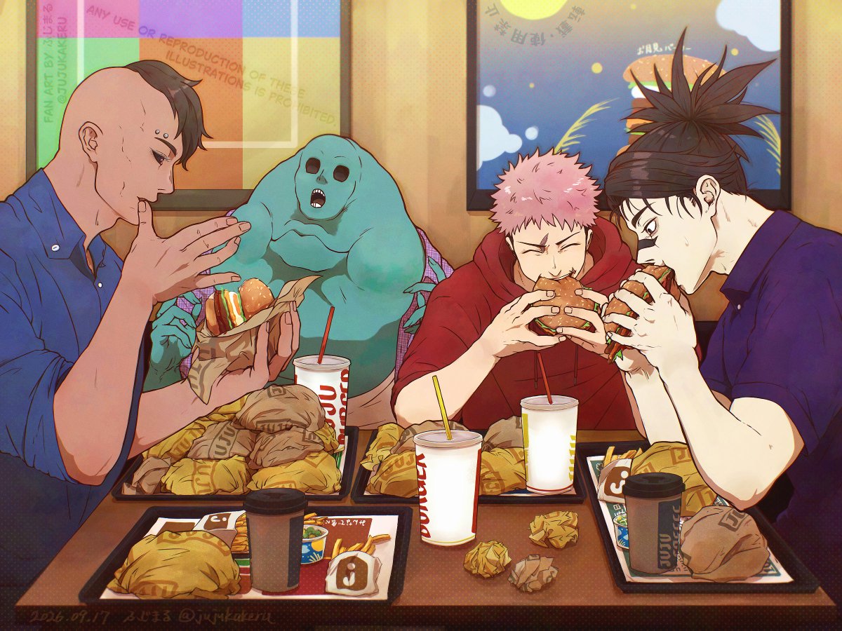 Jujukakeru's tweet photo. At a hamburger shop 🍔 https://t.co/JR8FGt0VOK