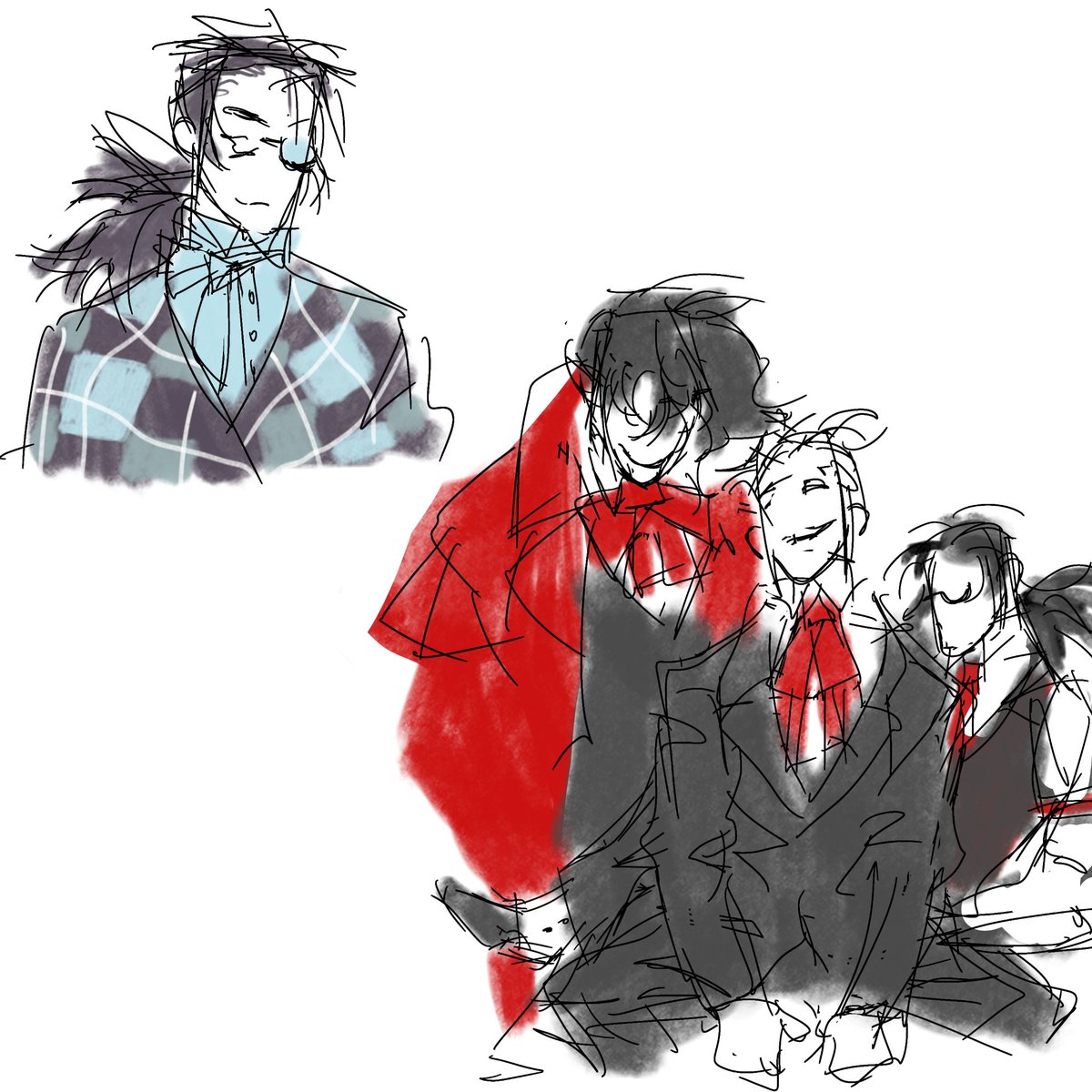 Piysek's tweet photo. #hellsing #waltercdornez #alucard #arthurhellsing https://t.co/2rzEA6VD4p
