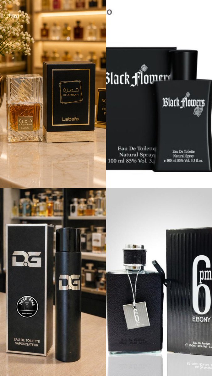bayefall_parfum's tweet photo. Promo Pack de 4parfums 🚨🚨
🏷️9.000Fcfa
☎️78-488-93-43
***DG 100ml 
***Black Flowers 100ml
***6pm King’s Essence 100ml
***Khamrah extrait de parfum 50ml https://t.co/bteEW9hfYY