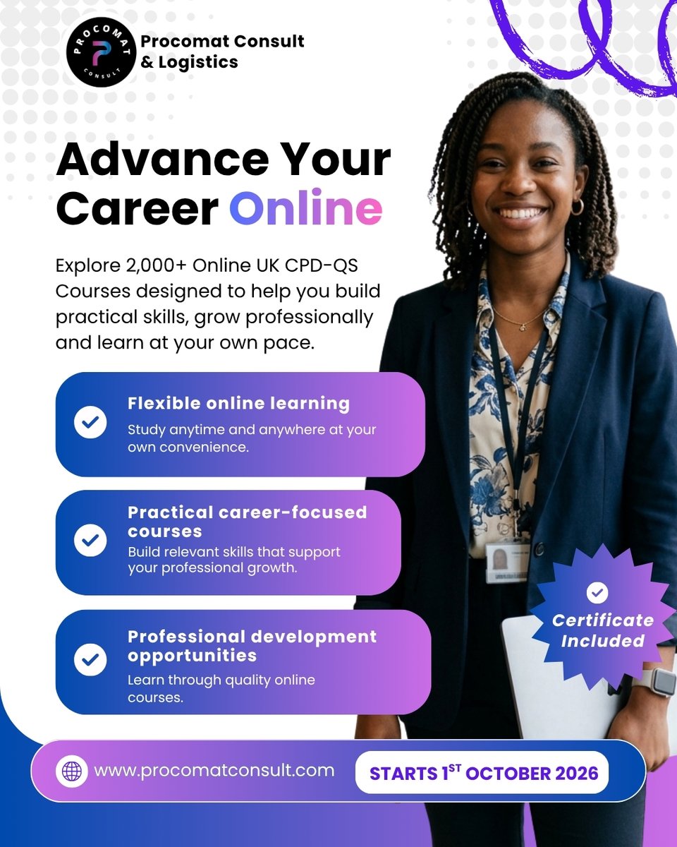 ProcomatConsult's tweet photo. Take your learning further with Procomat Academy. 
📍Flexible online learning
📍Practical career-focused courses
📍Professional development opportunities
🌐 https://t.co/IyHP6N8Zwi

#ProcomatAcademy #OnlineCourses #CareerGrowth #ProfessionalDevelopment #CPDQS #Upskill #Online https://t.co/YaPqWTGFjE