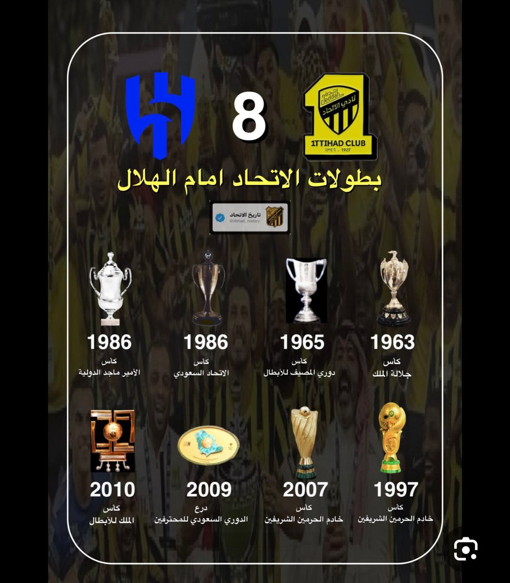 saadk07785's tweet photo. @ig_7tt @1SMi_ وماتذكرك ٨ اني جايب ثمانيه بطولات على ضهرك https://t.co/R68GYbSid3