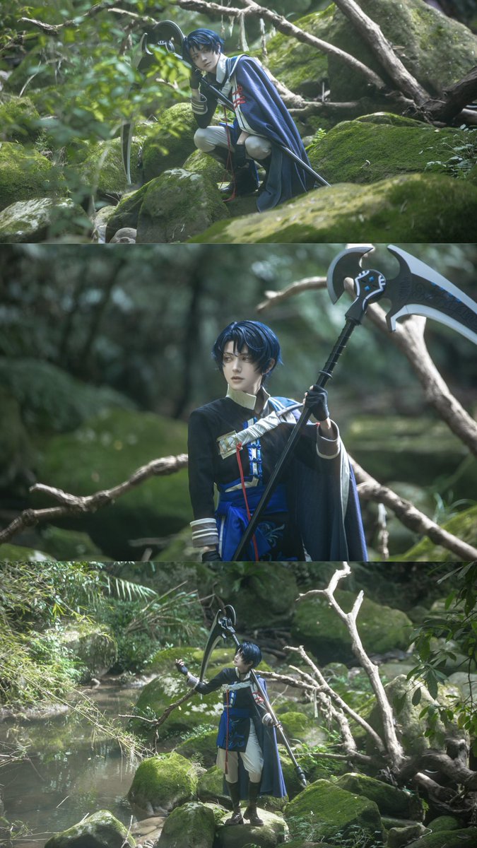 fairywind_cos's tweet photo. Mhyk/ シノ。@fairywind_cos 
📷。@mihako0913 

シノのコスのおかげで、久しぶりに外で撮影してきました！

山の中って本当に癒される〜🌿
コス撮影ならやっぱりスタジオのほうが快適だけど、たまにはこういうお出かけ撮影もいいね！

#mhyk_cos https://t.co/QKDqIKWnjM