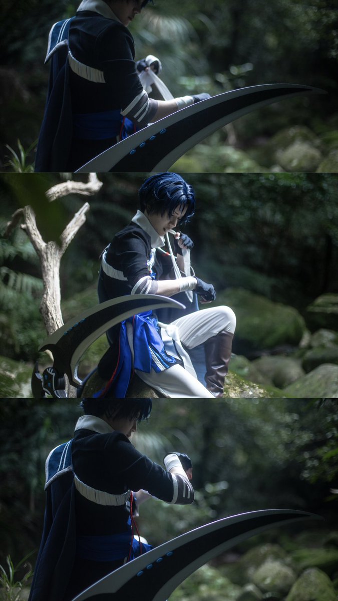 fairywind_cos's tweet photo. Mhyk/ シノ。@fairywind_cos 
📷。@mihako0913 

シノのコスのおかげで、久しぶりに外で撮影してきました！

山の中って本当に癒される〜🌿
コス撮影ならやっぱりスタジオのほうが快適だけど、たまにはこういうお出かけ撮影もいいね！

#mhyk_cos https://t.co/QKDqIKWnjM