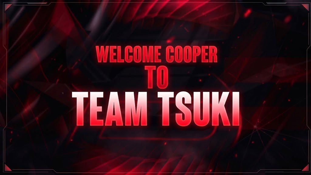 tsuki_esports's tweet photo. Everyone Welcome [ TSU COOPER ] to Tsuki’s Rocket League Roster!!

Here, We, Go! https://t.co/YA1Z8U2pij