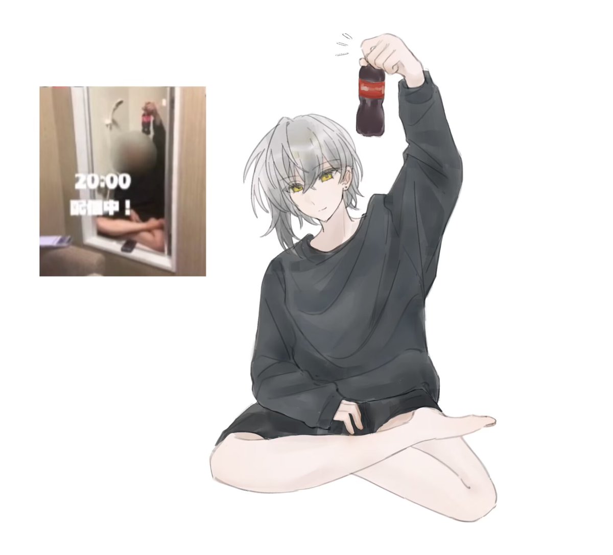 Anion_Offical's tweet photo. みつくんはここがとても可愛いので描いた...私が間違えていないことを願っている ><

#絵れしく   
 #832エゴサ用 https://t.co/xUsyVjeAk3