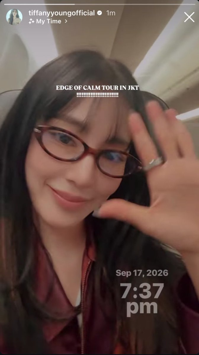 SNSDINAUNION's tweet photo. Sone &amp; YoungOne Tiffany sudah Otw nih ke Jakarta 😍

#Edgeofcalminjakarta
#Edgeofcalm 
#Tiffany https://t.co/zDwJYa7kj5