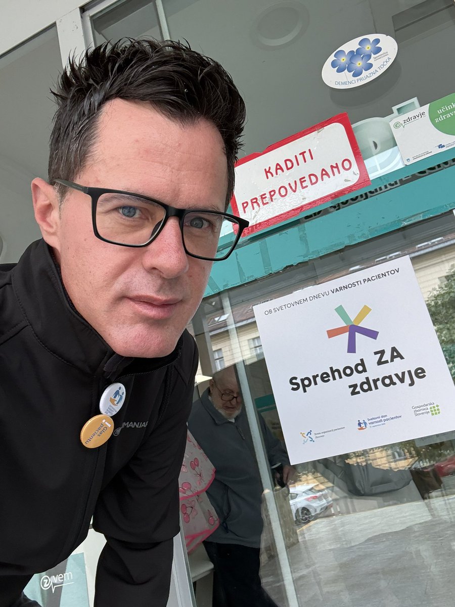 HaemophAmicus's tweet photo. #SprehodZaZdravje uspel 😊
Danes je svetovni dan varnosti pacientov. Vabljeni k udeležbi po celi Sloveniji.
#SDVP2026

https://t.co/mNAAnGg0qV
@ZvezaPacientov @MinZdravje @ukclj @NIJZ_pr @ZDLjubljana @zdravniska @UKCMaribor @sbnovagorica @gcuzak https://t.co/WgAIX37P5o