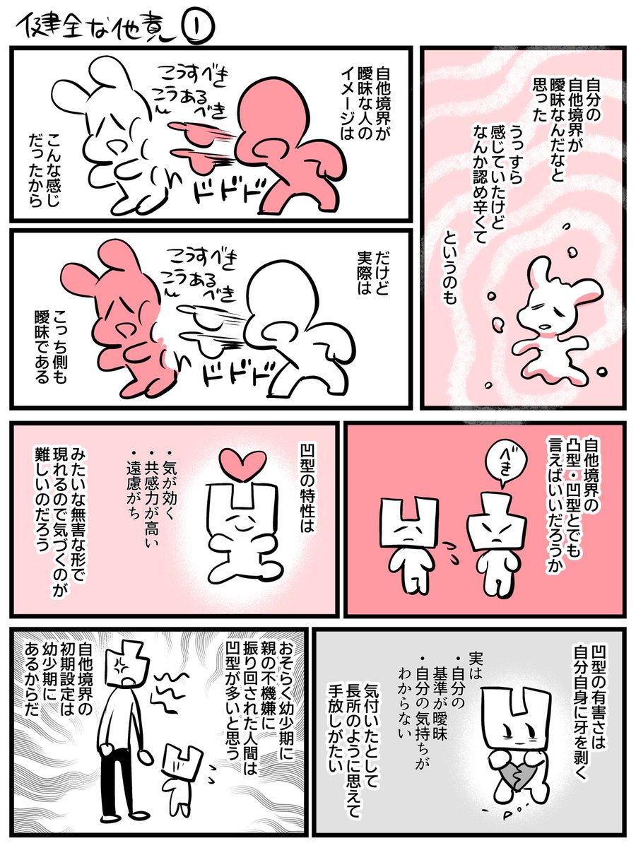 6_13mu_imi's tweet photo. 健全な他責(自他境界について考えた日記) 

#むいみの日々 https://t.co/jHY6Rgbks1