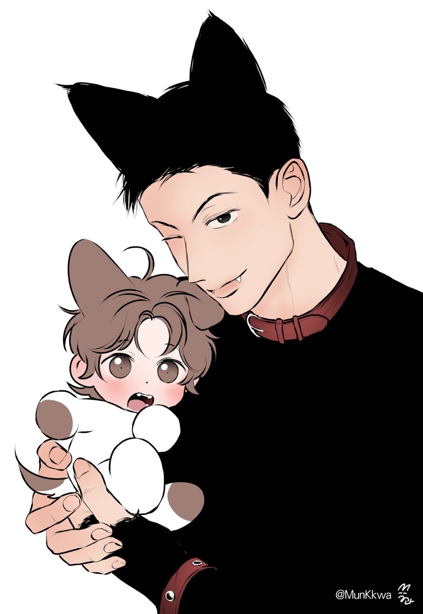 MunKkwa's tweet photo. 늑대의 후손🐺🐶

오늘 너뭇!데이 https://t.co/oqi3NR3OpO