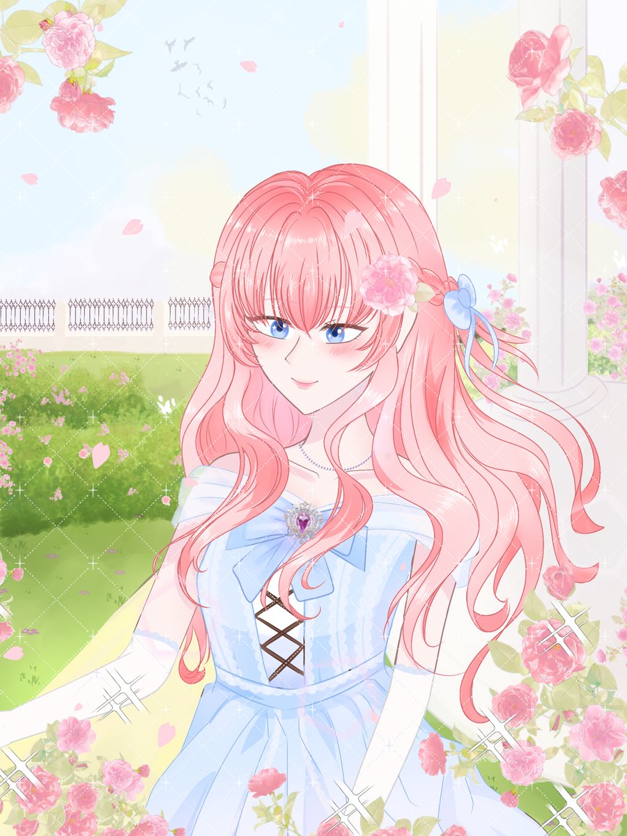 cymwlonn's tweet photo. sweet girl I've made🌷✨

#art #manhwahistorical #artidn https://t.co/w2WkQe7cV3