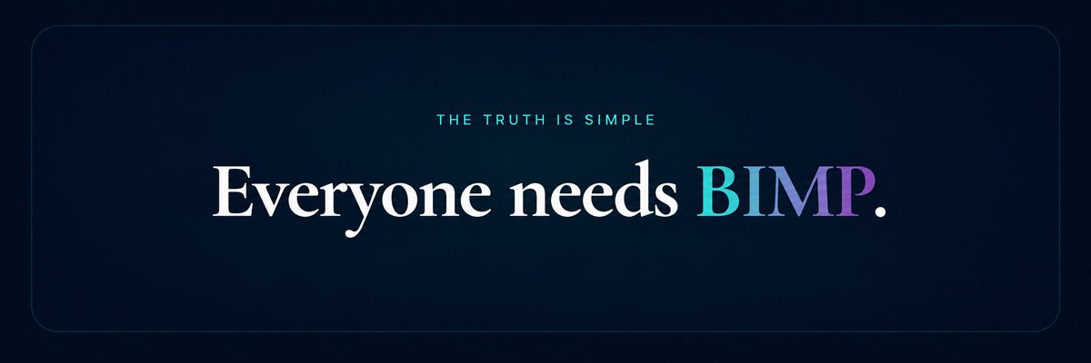 Trenchesplus's tweet photo. A reminder: 

You need meaningful connections and more time. Not endless cycle of doom scrolling on different SM and dating apps. 

You need BIMP. I need BIMP. Everyone needs BIMP. https://t.co/UtO8oeLI1R