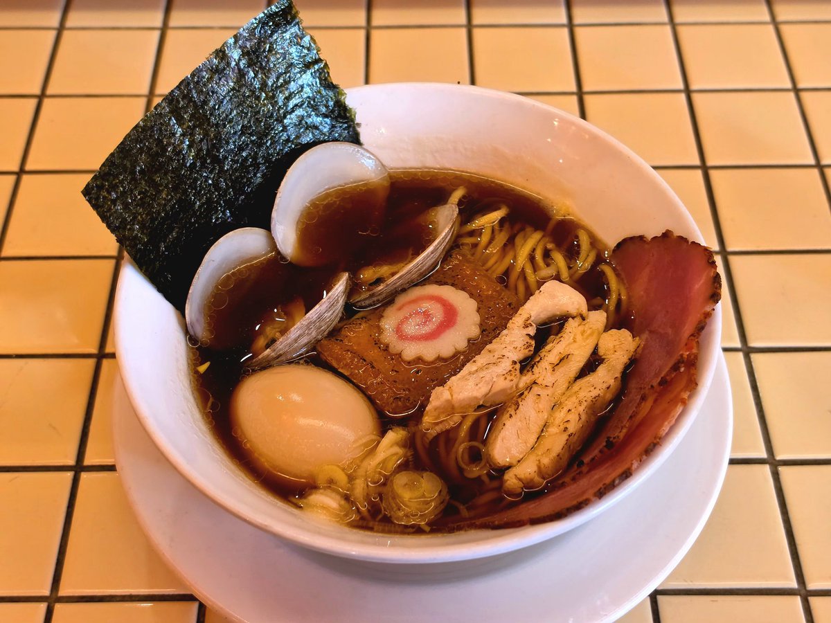 Seirentia's tweet photo. 貝ラーメン🦪🍥🍜
美味しかった！ https://t.co/7vVuVHQRCH