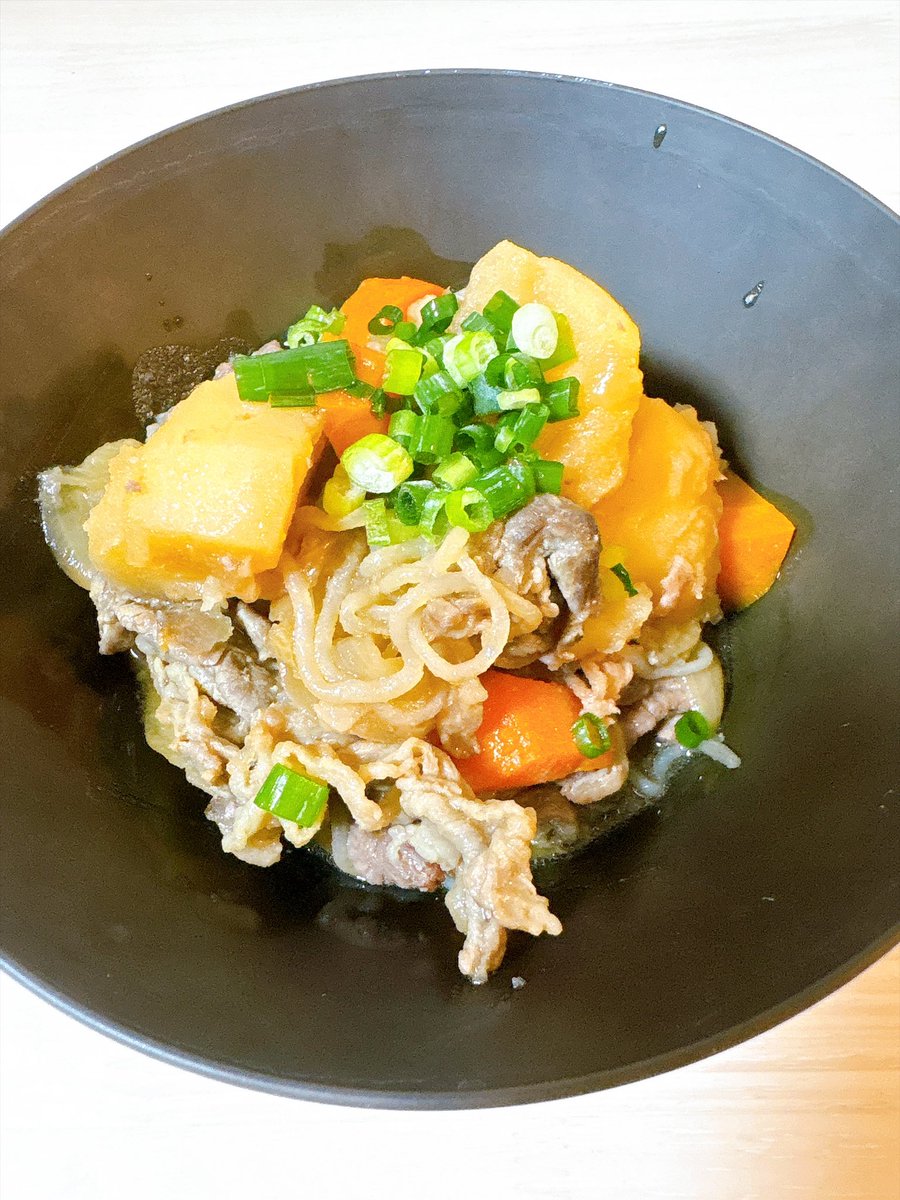 000_Cyan's tweet photo. 今日の晩御飯は肉じゃがです‼️
味しみしみ(⸝⸝◜ᵕ◝⸝⸝) https://t.co/Waf7LC1tPK