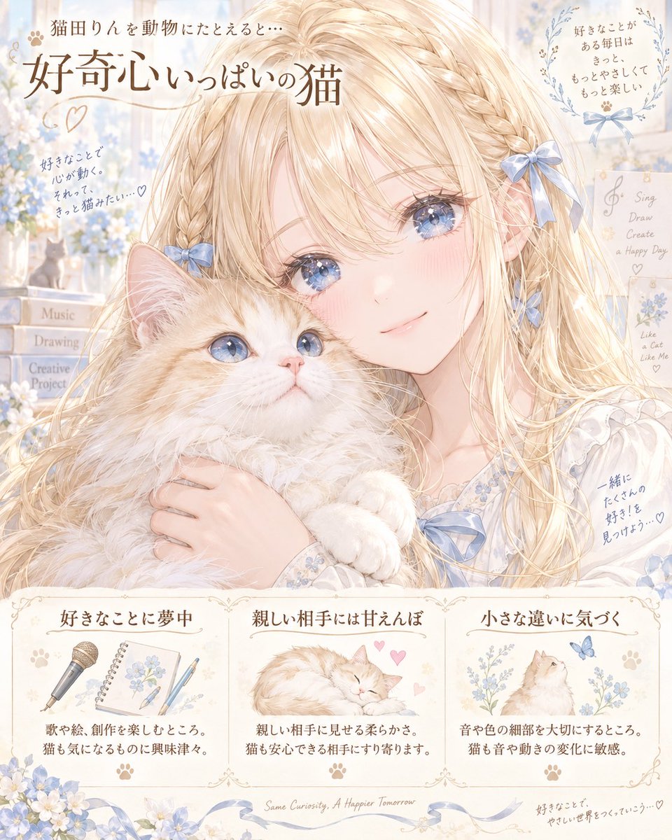 rin__neco's tweet photo. 動物に例えるやつ！ https://t.co/k0ZCu1hMmR
