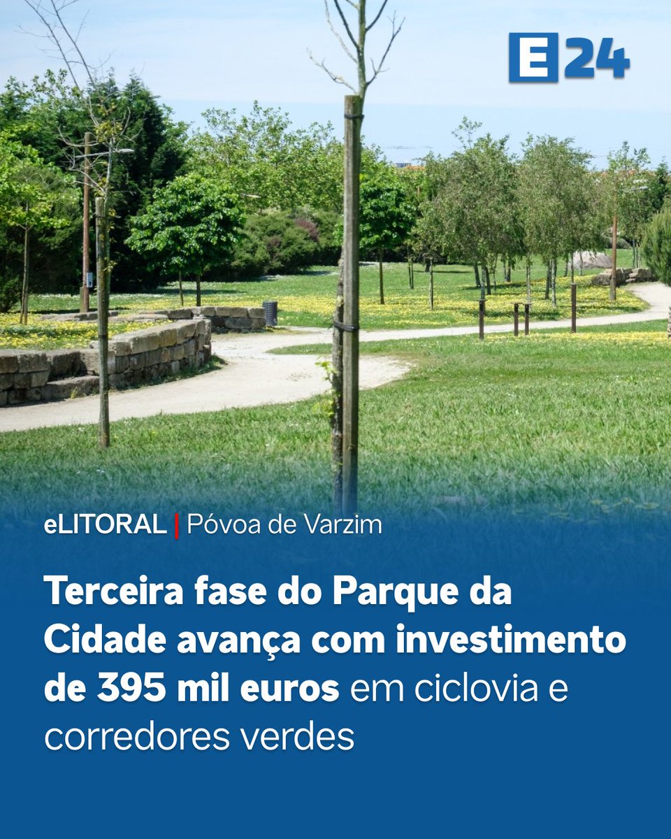 E24_pt's tweet photo. A Câmara da Póvoa de Varzim abriu concurso de 395 mil euros para a 3.ª fase do Parque da Cidade, expandindo ciclovias e áreas verdes.
Notícia completa: https://t.co/6YZV0HbIZP
#povoadevarzim #parquedacidade #andreasilva #norte2030 https://t.co/lRH9dpxW78