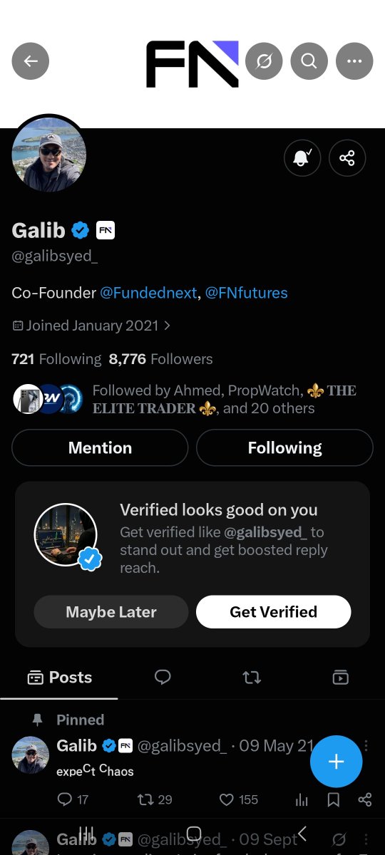 Jeeddafx's tweet photo. @Awelmo1 @FundedNext @galibsyed_ @Flynnn_FN @Aeroonfx Honestly,  fundednext is the GOAT propfirm, I like fundednext for its zero payout deniel, no hidden rules on all evaluations, the best thing is; trading days count even with no profit. Fundednext is the best bro.. there are only two propfirm; fundednext and others. https://t.co/K6uFovXjS4