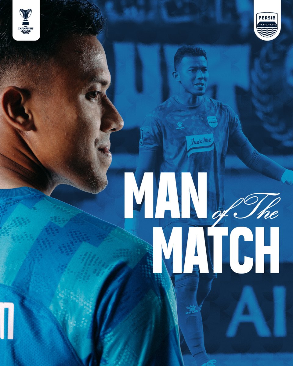 persib's tweet photo. Tangguh dalam mematahkan peluang sepanjang pertandingan dan impresif lewat sederet penyelamatan.
Teja Paku Alam menorehkan cerita di Seoul dengan meraih penghargaan Man of the Match๐งค๐ฅ
#EdankeundiAsia #ManahJeungGetihna https://t.co/YPekK80hPc