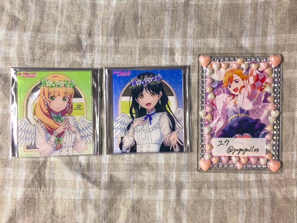 yuyuyullss's tweet photo. ラブライブ スーパースター Liella OIOIモディ 天使 交換

譲→アクリルカード すみれ、恋

求→
かのん、冬毬
2つまとめて1400円

イキヅライブ2nd現地、都内手渡し、郵送にて。
譲渡は手渡しのみ。 https://t.co/gwoQ1yACr8