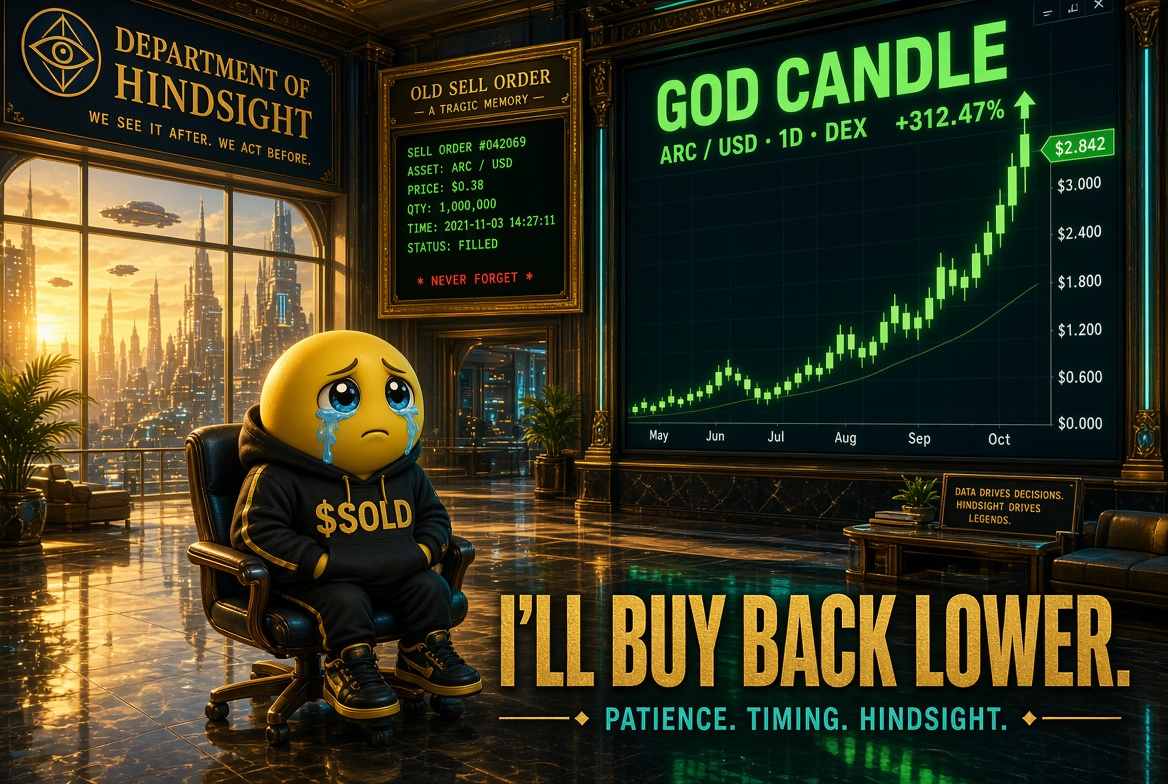 ISoldTooSoon's tweet photo. Everyone in crypto has one. 💔

📉 The trade they still think about before sleeping.
📊 The chart they secretly check every week.
📱 The screenshot they refuse to delete.
🗣️ The sentence they wish they never uttered:

"I’ll buy back lower." 🤡

Welcome home. Welcome to $SOLD. 😭🤝

Join our Family: https://t.co/q5YSRddnHc

#iShouldntHaveSold #InThisTogether