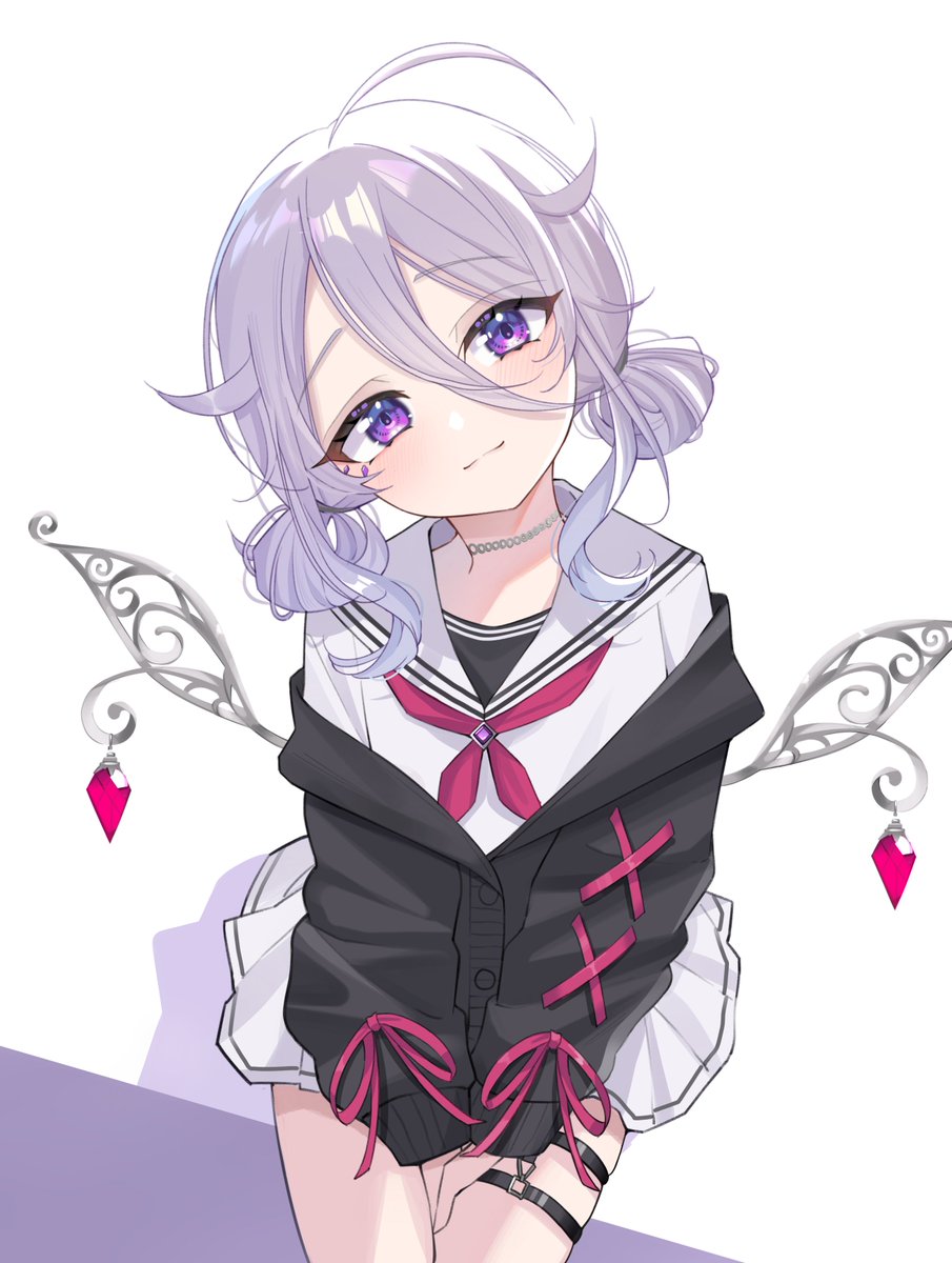 Dreamoonsan's tweet photo. Bijou's new outfit is so cuteeeeee💜💜🥰🥰
 #bijouwled https://t.co/yEYjKfV19d