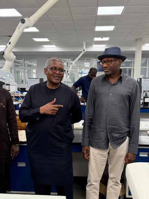 yabaleftonline's tweet photo. “Aliko Dangote is God's chosen”

 — Femi Otedola https://t.co/2u5DVzDWK1